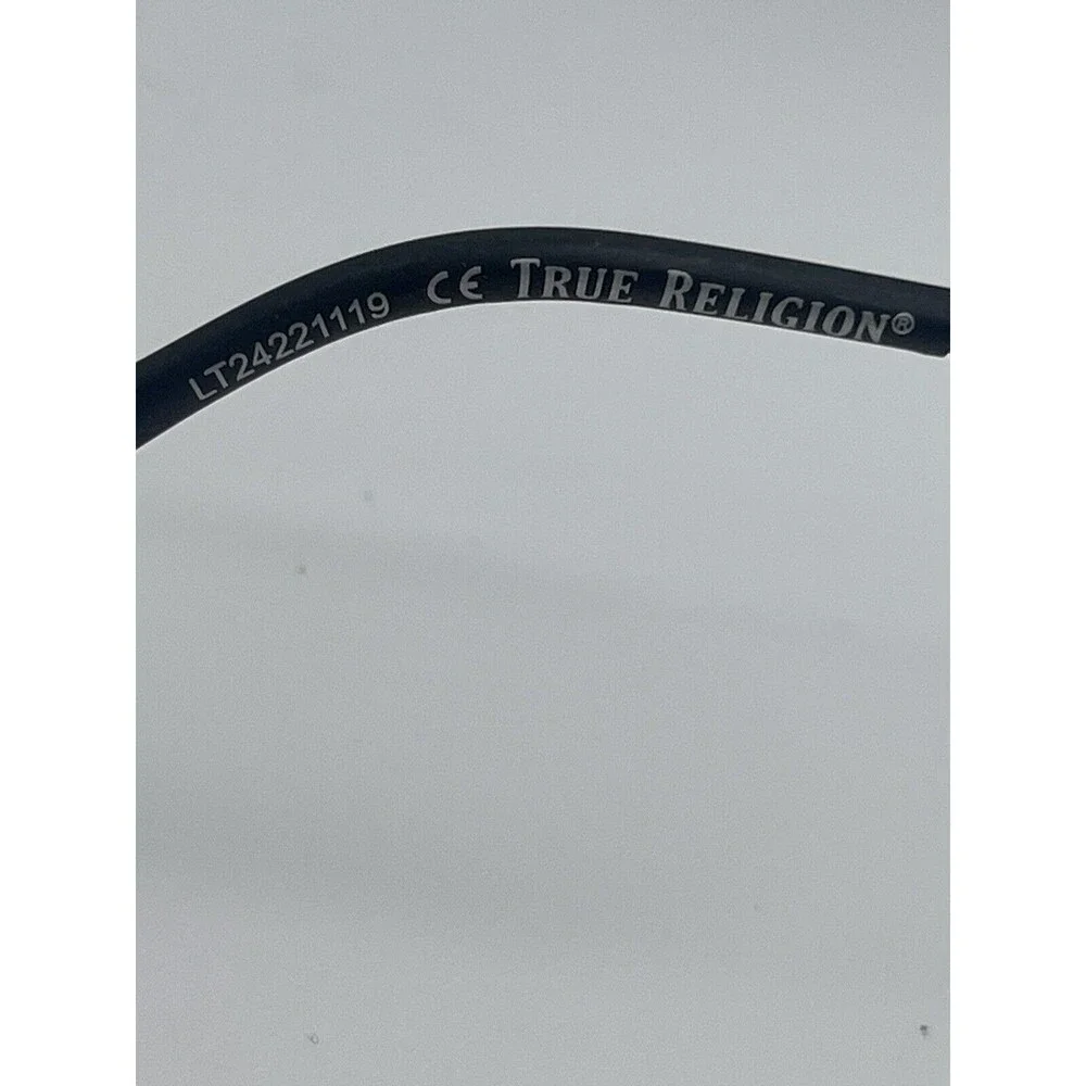 True Religion T012 Eyeglasses Frame In Black 52-18-140 New